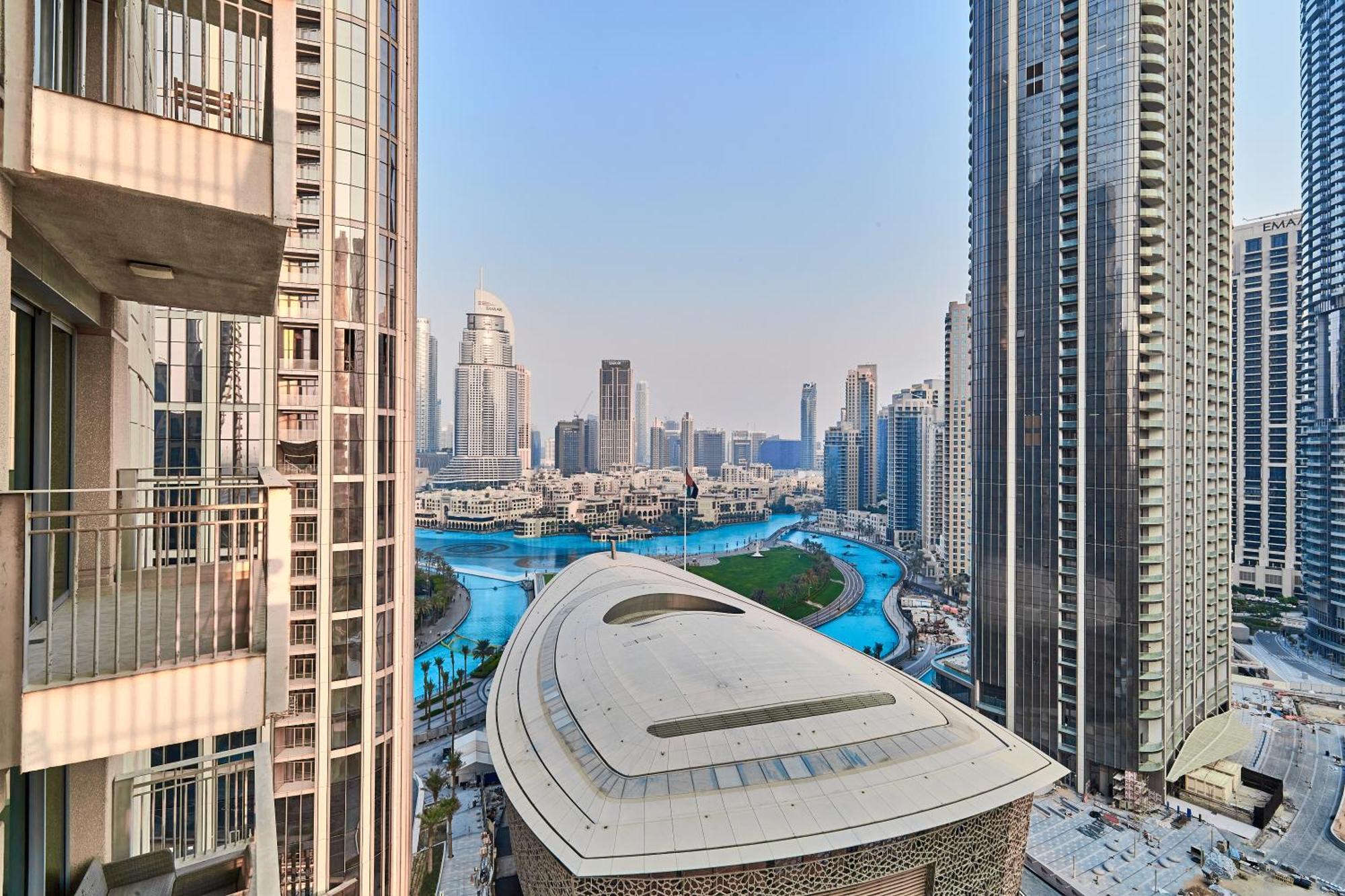 Shukran Homes Lux 1Br With Fountains View Dubai Eksteriør billede